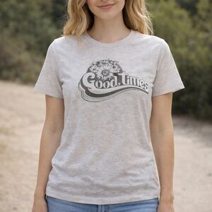 Good Times Graphic Tee - Gray